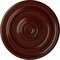 Ekena Millwork Kepler Traditional Medallion (For Canopies up to 4 1/2"), 19 3/4"OD x 1 1/2"P, Brushed Mahogany CM20KPBMF - alternate 1